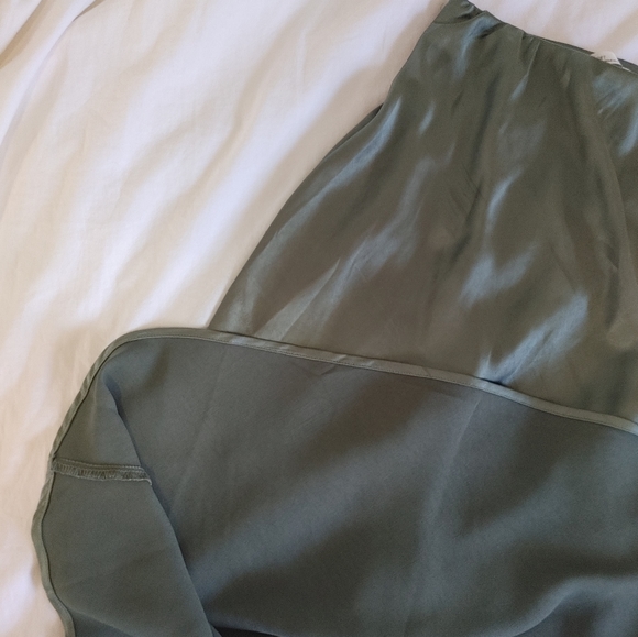 Oak + Fort flare holiday long skirt - Picture 6 of 7